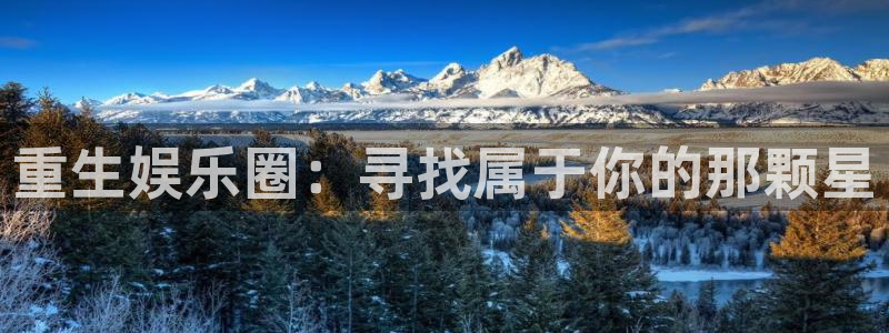 新宝5体育平台总代理：重生娱乐圈：寻找属于你的那颗星