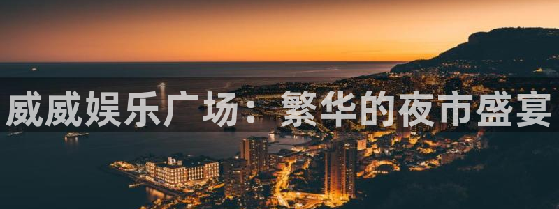 新宝5游戏有哪些好玩的：威威娱乐广场：繁华的夜市盛宴